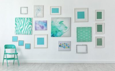 Jak v galerii na stěnu magnety připevnit díla