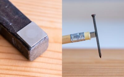 Magnetické mini triky 7: Vyrobte si držák na hřebíky, sepněte venku ubrus