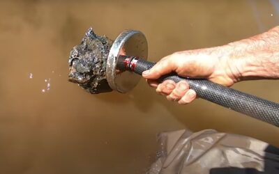 Magnet fishing 18: Lovíte často v mělkých vodách? Vyrobte si hledací tyč