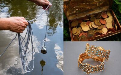 Magnet fishing 19: Dají se silným magnetem z vody vytáhnout mince, zlato a stříbro?