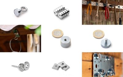 Neodymové magnety 11: Co jsou magnetické úchyty a držáky, jaké existují?