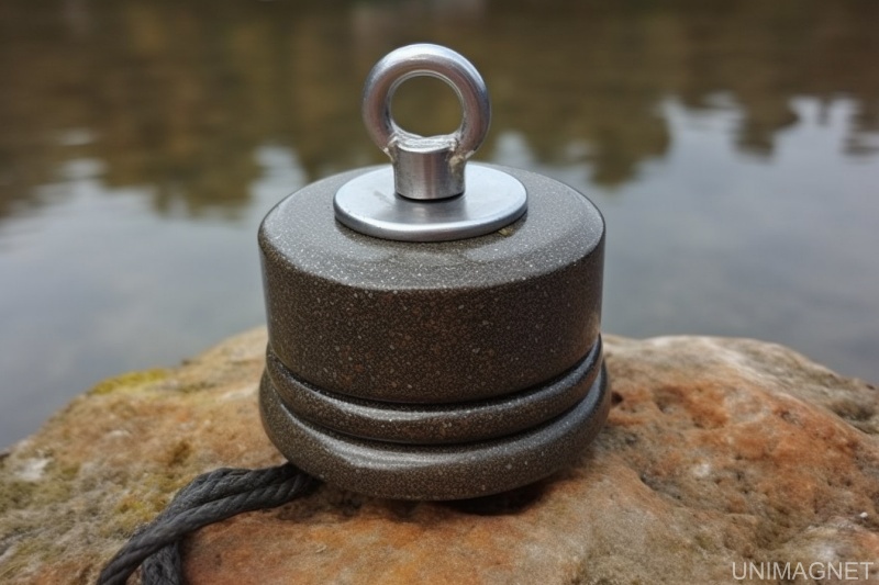 „Bagrovací“ magnet pro lovce pokladů v mělkých vodách s měkkým dnem