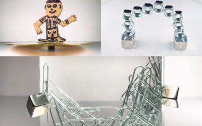 Hrajeme si s magnety: pět zábavných experimentů pro domácí vědce