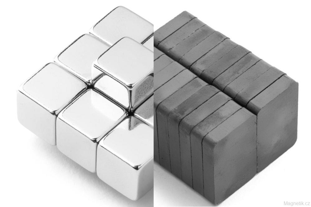 Magnetická základka 12: Neodymové vs. feritové magnety – Který vybrat?