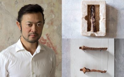 Jaká díla s ukrytými magnety vytvořil japonský umělec Tets Ohnari v roce 2021?